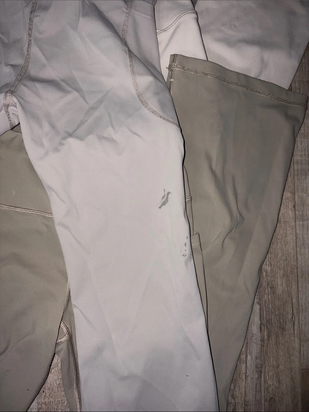 Girls Yoga/Uniform Pants Size 7/8 - Navy and Beige/Tan Bundle 5